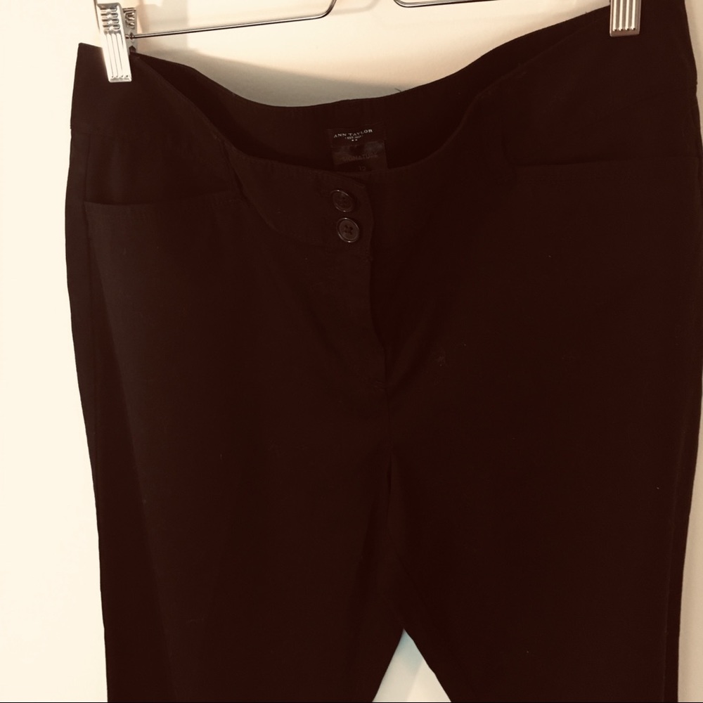 Ann Taylor Outlet Signature Style Black Pants